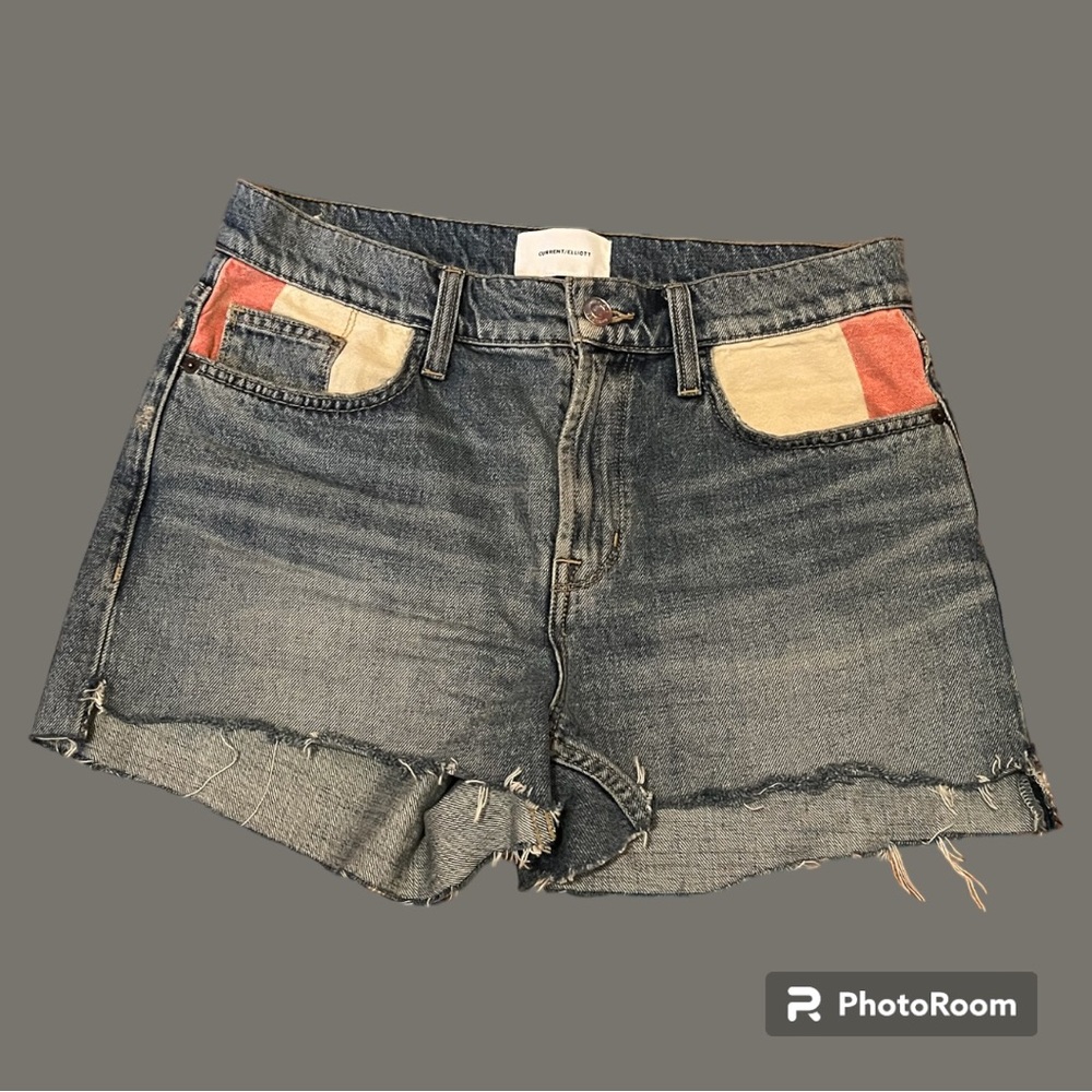 16: current Elliot denim shorts. Sz 26. Gently used.